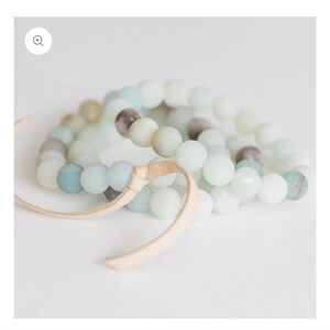 Leslie Curtis Amazonite Bracelet Bundle 7" - MANDY -